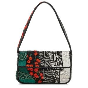 STAUD beaded Tommy bag NWOT